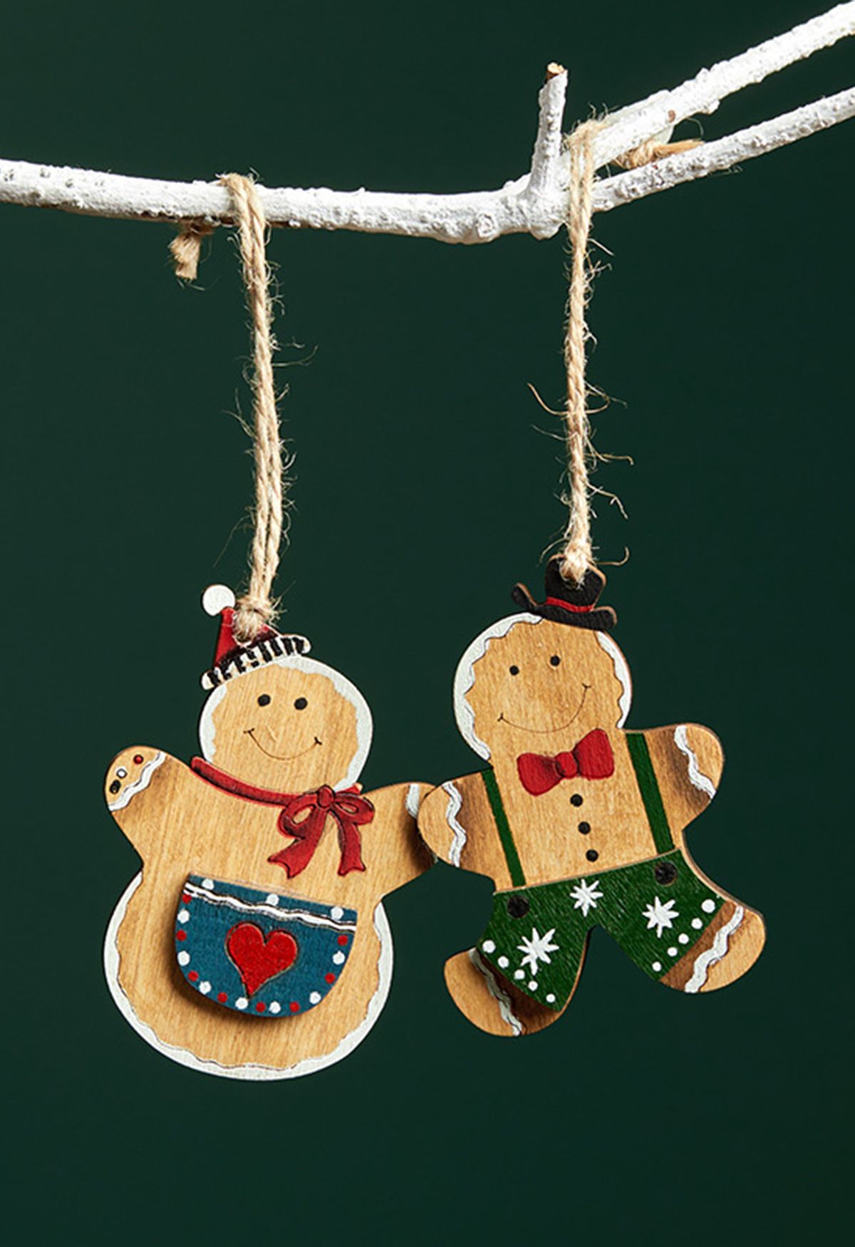 Adorno navideño Happy Gingerbread Friends