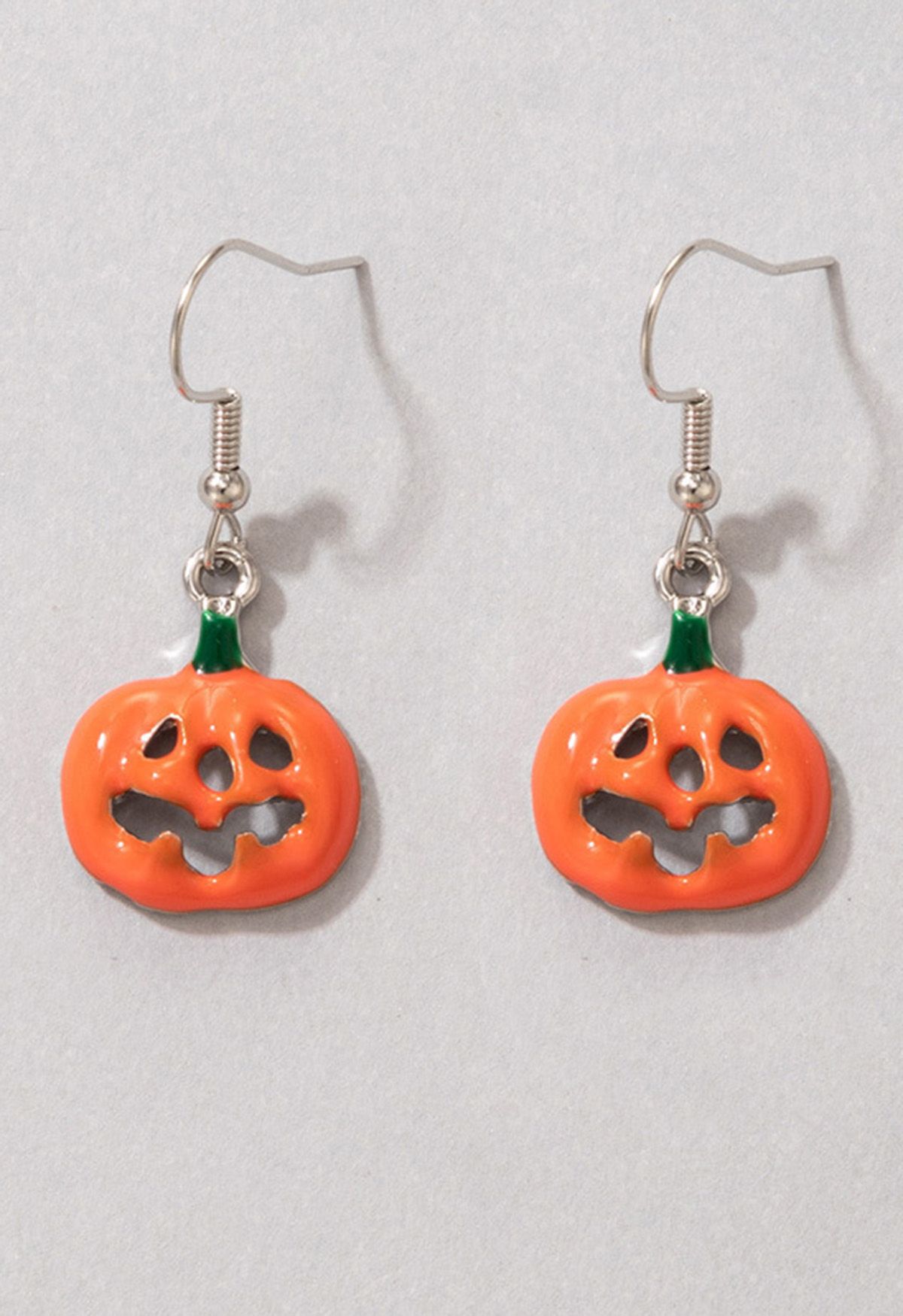 Pendientes de calabaza ahuecados que se derriten