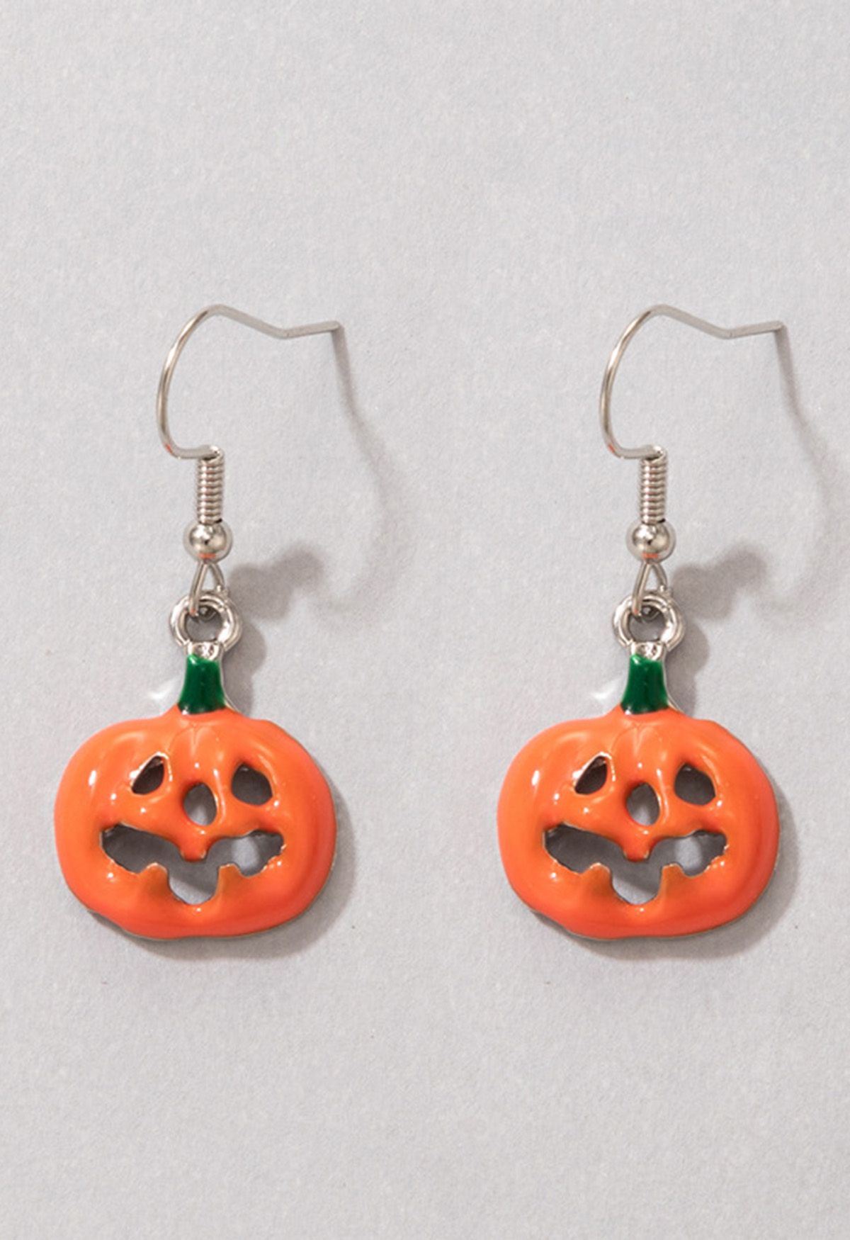 Pendientes de calabaza ahuecados que se derriten