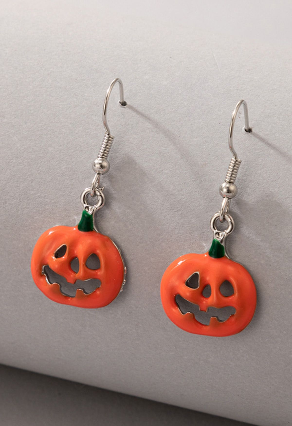 Pendientes de calabaza ahuecados que se derriten