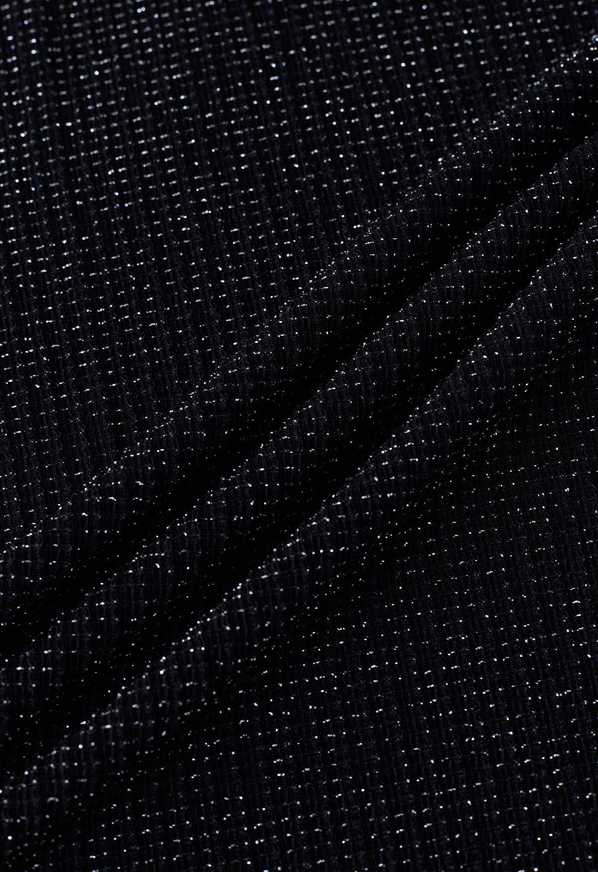 Pantalones negros de pernera recta Midnight Shimmer