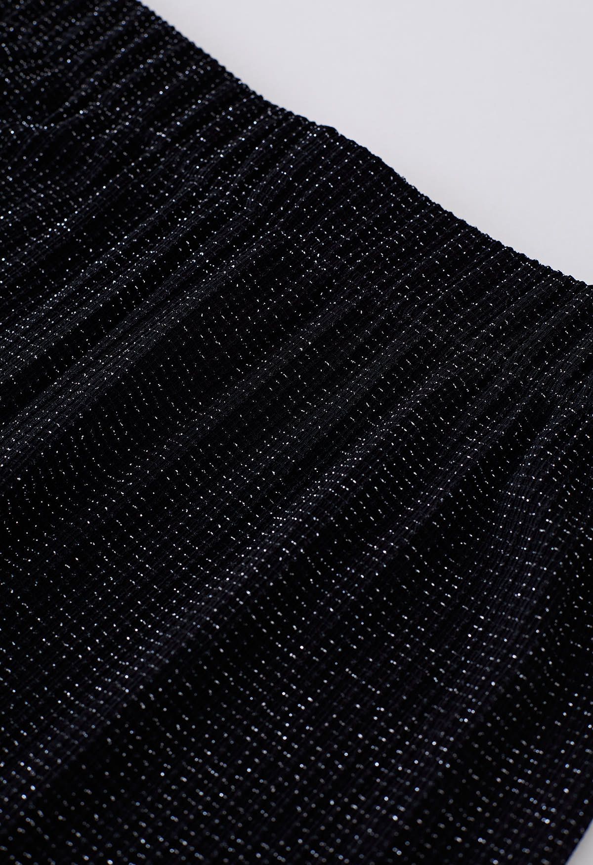 Pantalones negros de pernera recta Midnight Shimmer