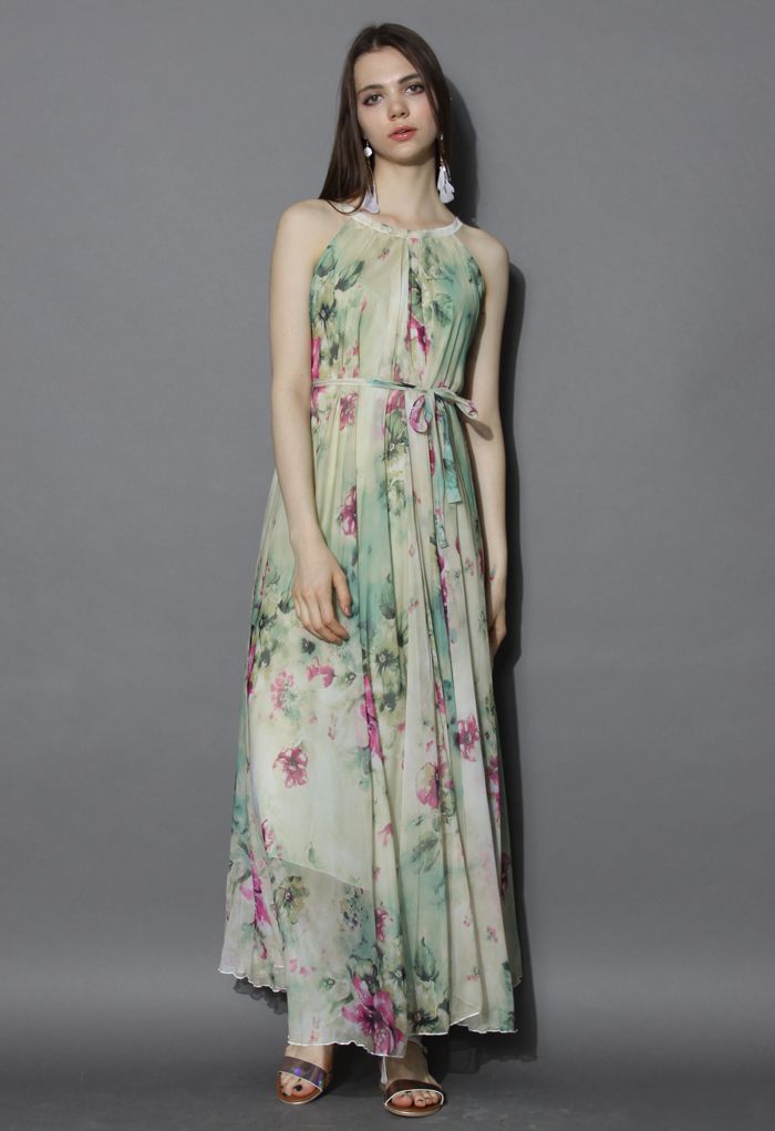 Maxi Vestido Floral