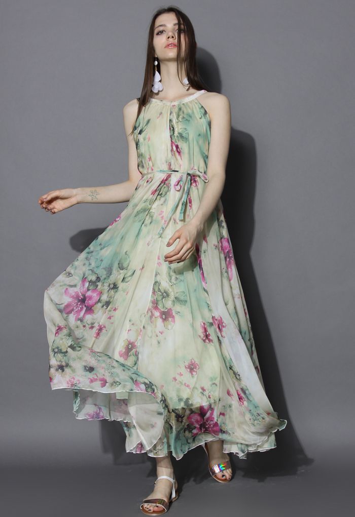 Maxi Vestido Floral