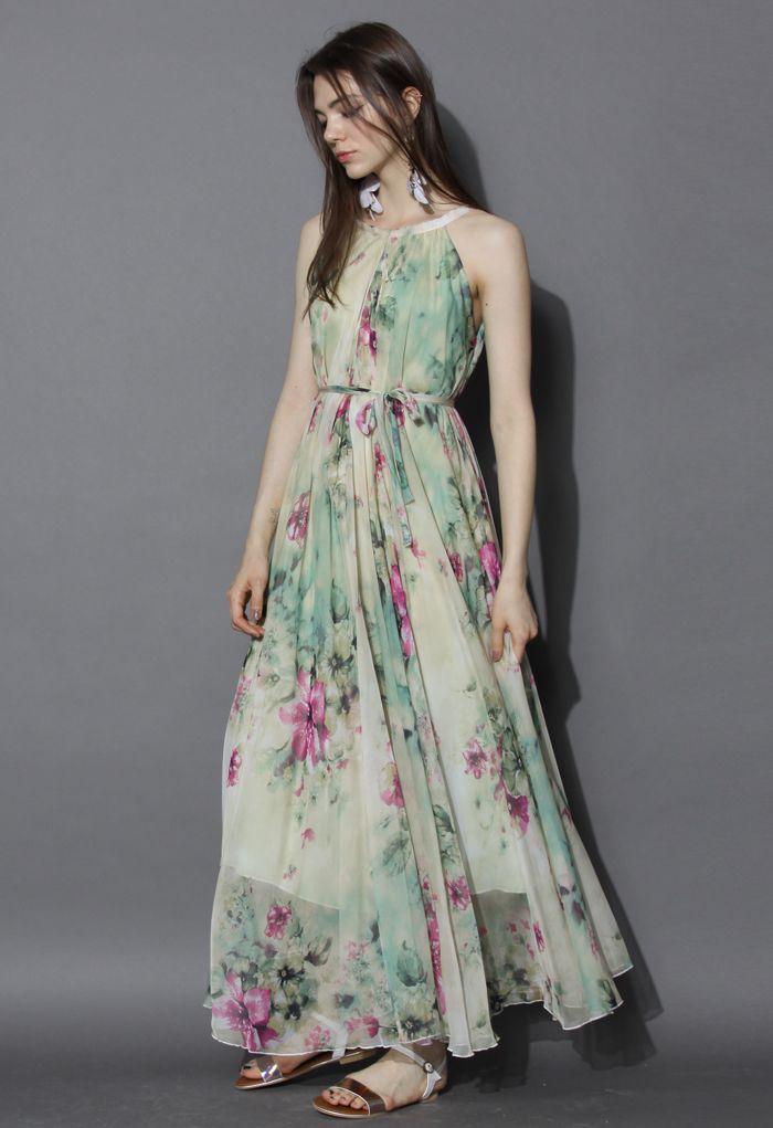 Maxi Vestido Floral