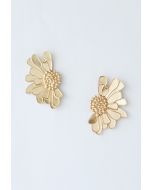 Pendientes Florales Dorados