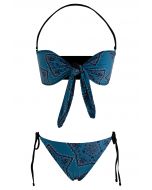 Conjunto de bikini con lazo anudado de Bohemia