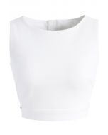 Fanática de las Lazadas, Blusa Blanca Corta